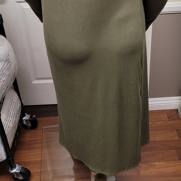 Three piece Pant set Plus size in Olive - Picture 5 of 12